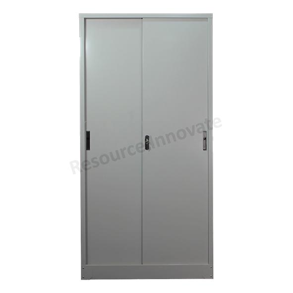 Full Height Steel Sliding Door Cupboard Resource Innovate Pte Ltd